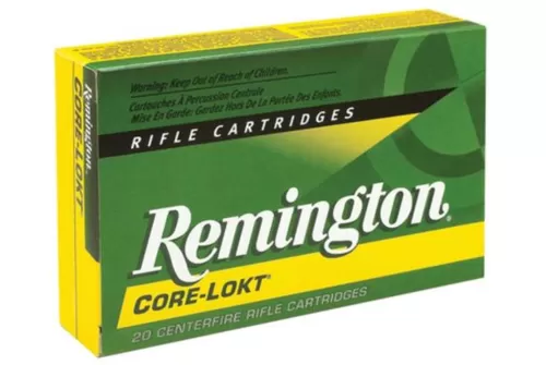 Remington Core-Lokt Brass 7mm Rem Mag 140 Gr 20-Rounds Core-Lokt Pointed Soft Point