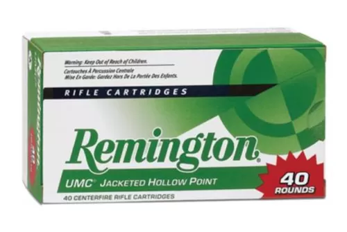 Remington UMC Brass .22-250 Rem 50-Grain 40-Rounds JHP