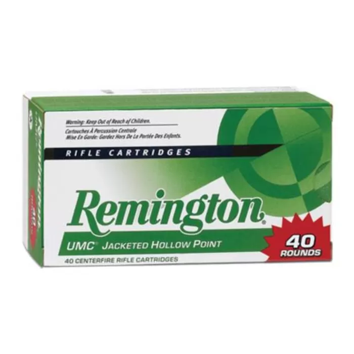 Remington UMC Brass .22-250 Rem 50-Grain 40-Rounds JHP Remington UMC Brass .22-250 Rem 50-Grain 40-Rounds JHP
