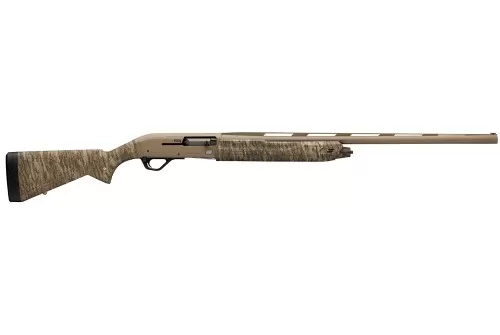 Winchester SX4 Hybrid Hunter 12 Ga, 28" Barrel, 3" Chamber, FDE, Mossy Oak Bottomland Stock, 4rd