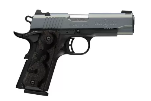 Browning 1911-380 Black Label 380 ACP Pistol with 3.63" Matte Stainless Steel Barrel - 051993492