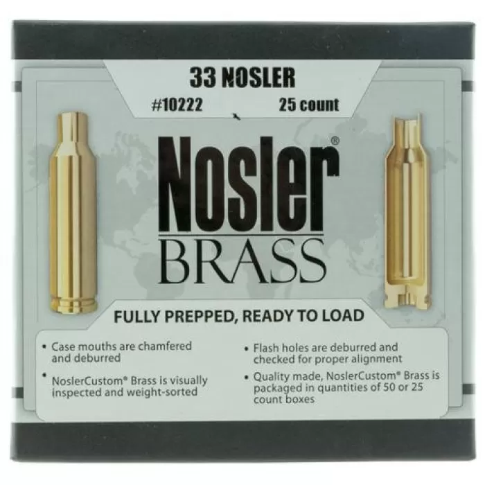 NOSLER 33 Nosler 25rd NOSLER 33 Nosler 25rd