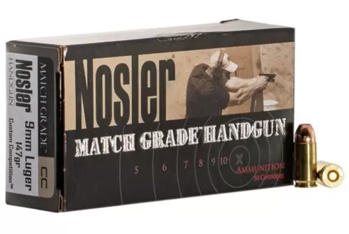 Nosler ASP 9MM, 147gr, JHP - 50 Rounds [MPN: 51325]