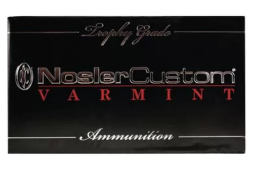 NOSLER Trophy Grade Varmint .22-250 Rem 35Gr BTLF 20rd Box Rifle Ammo (60006)
