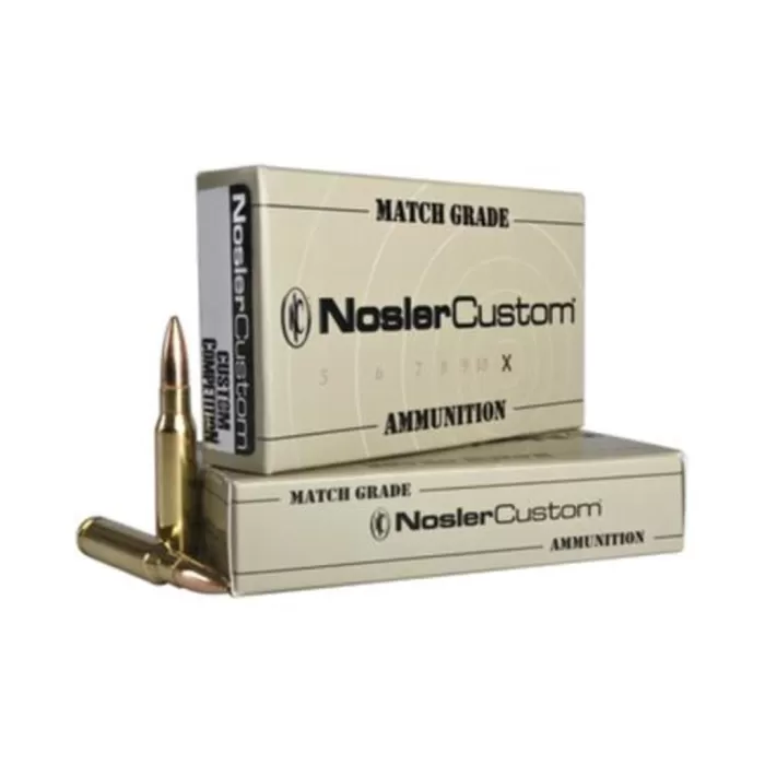 Nosler Trophy 308 Winchester (7.62 NATO) E-Tip Lead-Free 168 - Brass Casing Nosler Trophy 308 Winchester (7.62 NATO) E-Tip Lead-Free 168 - Brass Casing