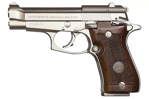 BER 85 CHEETAH 380ACP 9RD NICKEL WOOD