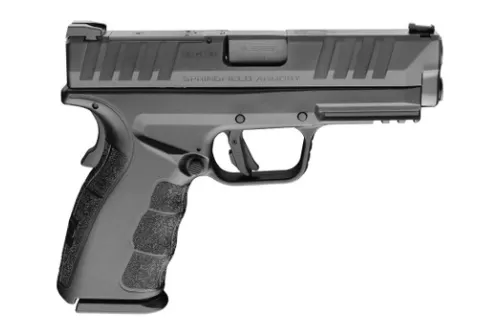 Springfield Armory XDDG9101BM4 XD MOD4 9mm Luger 16+1 4" Black Melonite Steel Barrel & Optic Ready/Serrated Slide, Black Polymer Frame w/Picatinny Rail, Textured Grip