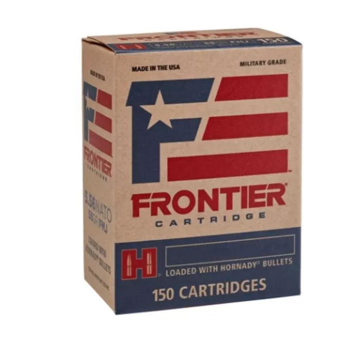 Hornady Frontier 5.56 Nato 55Gr Fmj M193 150/4 FR202 Hornady Frontier 5.56 Nato 55Gr Fmj M193 150/4 FR202