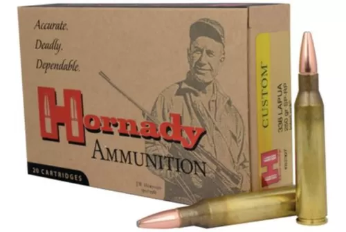 Hornady 338Lapua 250 Grain Weight SP 20/120 090255823073