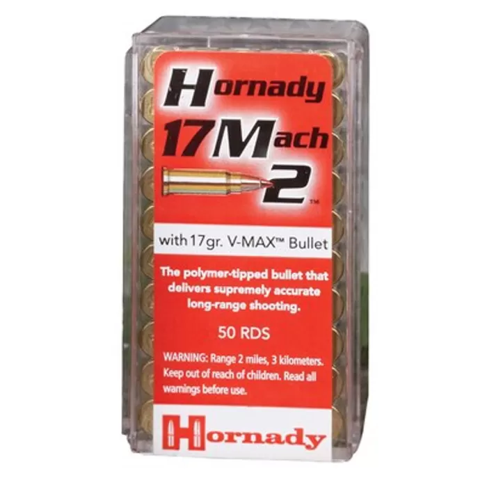 Hornady Varmit Express .17 HMR, 15.5gr, Polymer Tip - 50 Rounds [MPN: 83176]