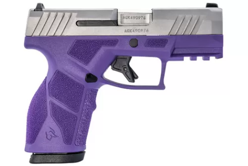 TAURUS GX2 9mm 3.38in 2x10rd Dark Purple/Stainless Striker Pistol (1-GX2939DP-10)