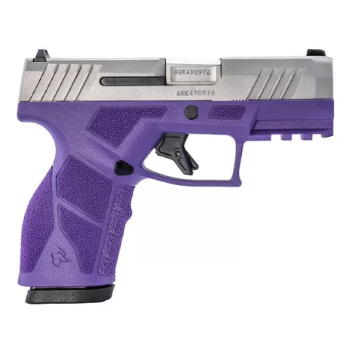 TAURUS GX2 9mm 3.38in 2x10rd Dark Purple/Stainless Striker Pistol (1-GX2939DP-10)