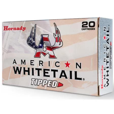Hornady 80542 American Whitetail 270Win 130gr 20 Per Box/10 Case
