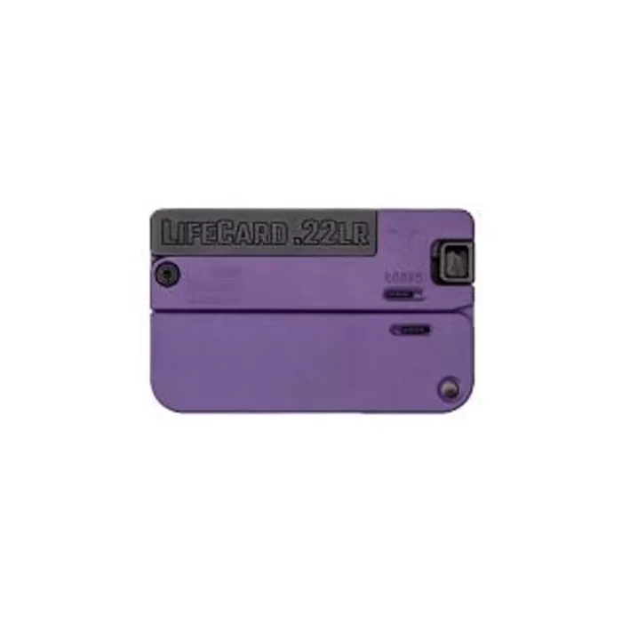 TRAILBLAZER LIFECARD 22LR BRIGHT PURPLE POLY TRAILBLAZER LIFECARD 22LR BRIGHT PURPLE POLY