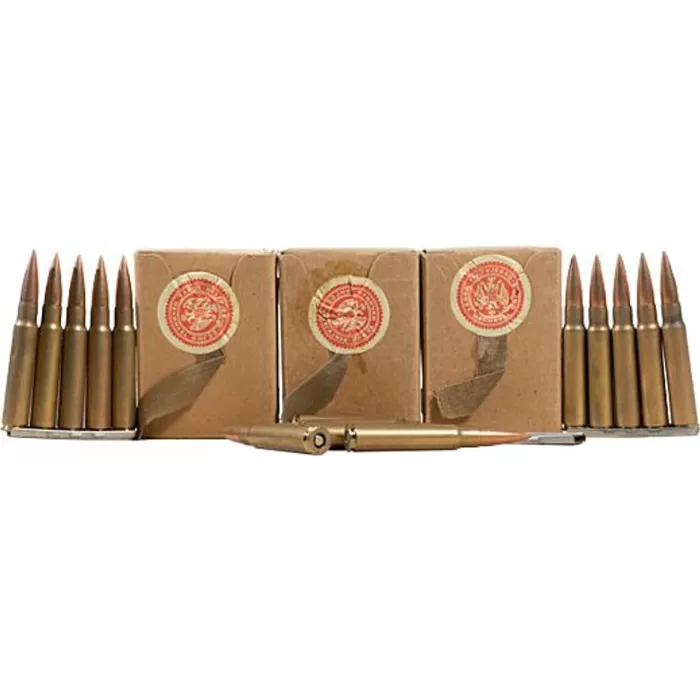 Century Arms Yugo Ammo 8mm Bt3 196gr Fmjbt 945rd. Case Surplus Corrosive Century Arms Yugo Ammo 8mm Bt3 196gr Fmjbt 945rd. Case Surplus Corrosive