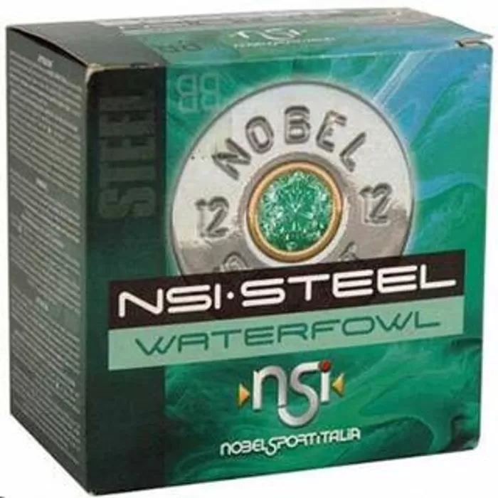 NOBEL SPORT STEEL WATERFOWL 12GA 3 1-1/4OZ BB 250RD NOBEL SPORT STEEL WATERFOWL 12GA 3 1-1/4OZ BB 250RD