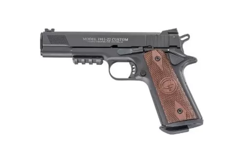 CHIAPPA 1911-22 CUST 22LR 5 BLK WOOD 2 10RD