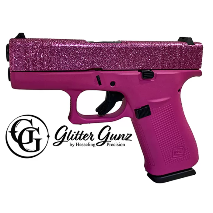 Glock 43X 9Mm Crush Glitter Gunz PX4350201CRGG Glock 43X 9Mm Crush Glitter Gunz PX4350201CRGG