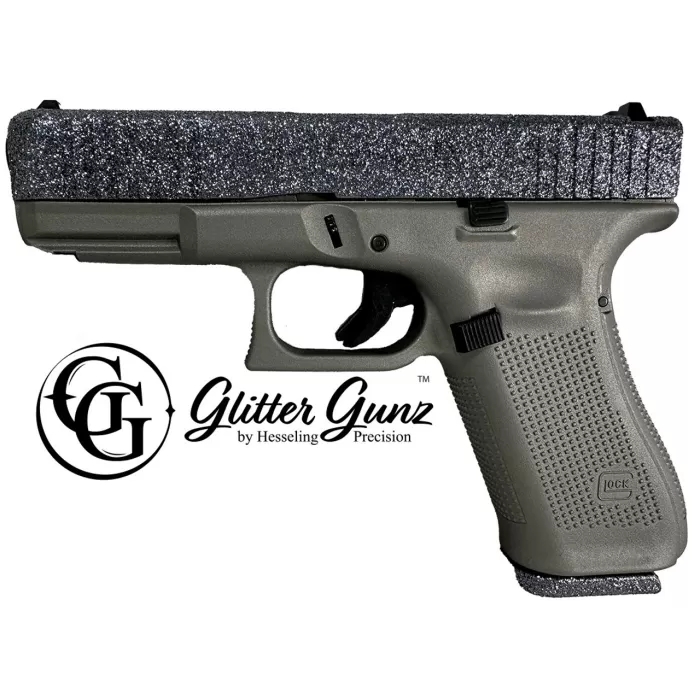 Glock 45 Gen5 Grey Glitter 9mm 4.02 Glock 45 Gen5 Grey Glitter 9mm 4.02
