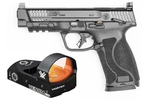 Smith & Wesson M&P M2.0 10mm 4.6" Optic Bundle W/ Vortex Venom Semi-Automatic Pistol