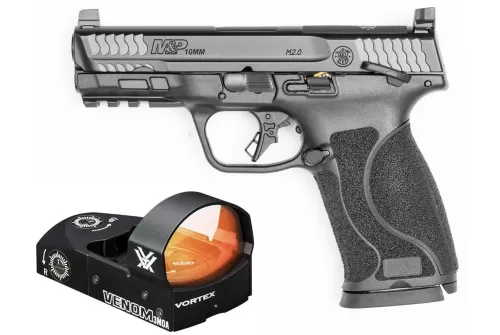 Smith & Wesson M&P M2.0 10mm 4" Optic Bundle W/ Vortex Venom Semi-Automatic Pistol