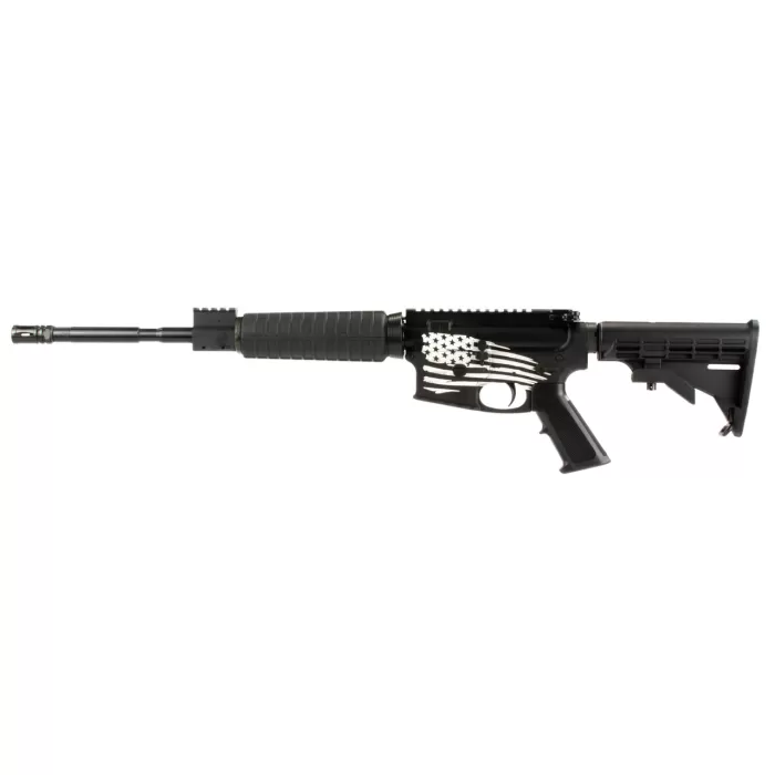 Alex Pro Firearms Delta Carbine American Flag 5.56 16 RI324 Alex Pro Firearms Delta Carbine American Flag 5.56 16 RI324
