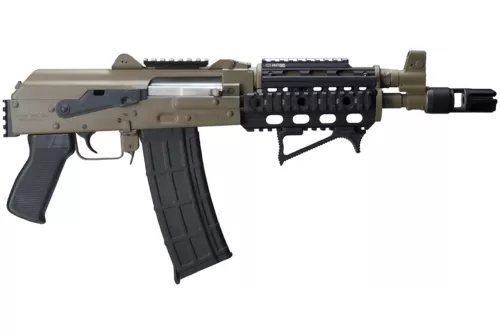 ZAS ZPAP85 5.56 FDE TOP REAR & QUAD RAIL 30RD