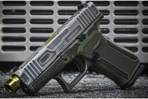 GLOCK 43X 9MM MCFLY GOLD