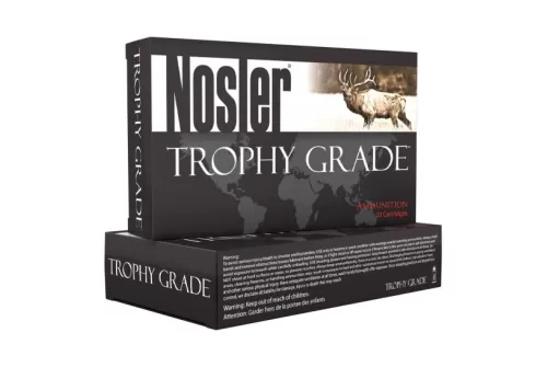 Nosler 60070 Trophy Grade  375 H&H Mag 300 gr AccuBond 20 Bx/ 10 Cs