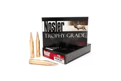 NOSLER Trophy Grade LR .300 Win Mag 190Gr AccuBond LR 20rd Box Rifle Ammo (60126)
