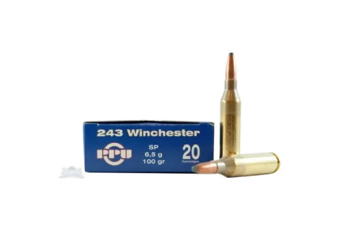 Prvi Partizan 243Win SP 100 Grain Weight 20/500 PP2.51