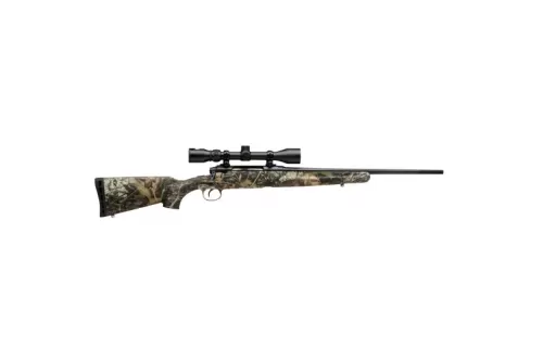 Savage Arms Axis XP Camo Compact 243 Win 4 Round Bolt Action Centerfire Rifle, Sporter - 57269