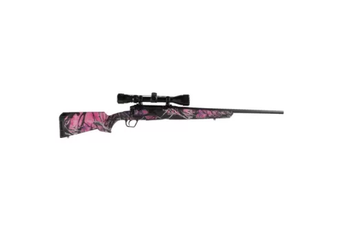 Savage Arms Axis XP Camo Muddy Girl - Compact 243 Win 4 Round Bolt Action Centerfire Rifle, Sporter - 57272