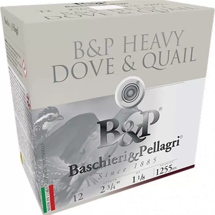Baschieri & Pellagri Heavy Dove And Quail Steel 12GA 2.75 Baschieri & Pellagri Heavy Dove And Quail Steel 12GA 2.75