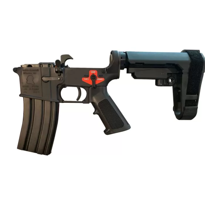Franklin Armory BFSIII Equipped PISTOL Complete AR15 Pistol Lower Receiver - Black 2040 Franklin Armory BFSIII Equipped PISTOL Complete AR15 Pistol Lower Receiver - Black 2040
