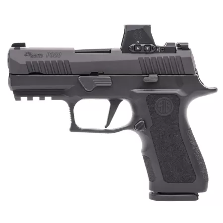 Sig Sauer P320 X-Compact 9mm, 3.6" Barrel, Black, ROMEO-X Reflex Sight, 15rd