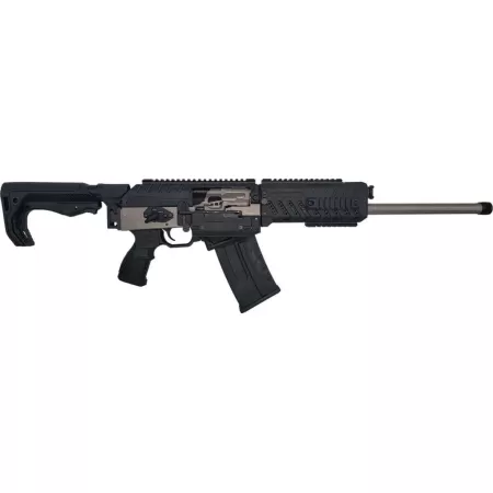 FosTech Origin-12 Semi-Auto Shotgun - Nickel Receiver | Nickel Internals | 18
