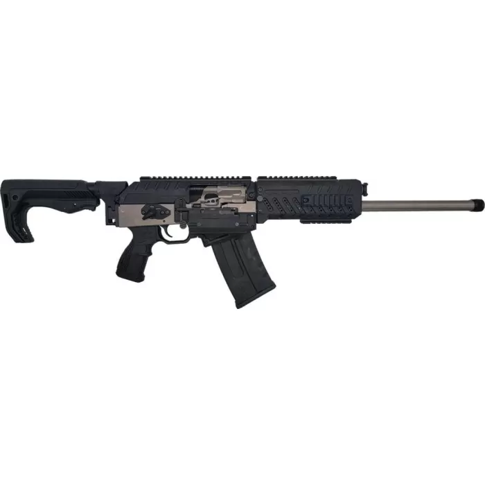 FosTech Origin-12 Semi-Auto Shotgun - Nickel Receiver | Nickel Internals | 18