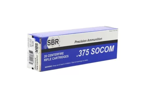 SBR 375 SOCOM Ammo 250 Grain Barnes TTSX