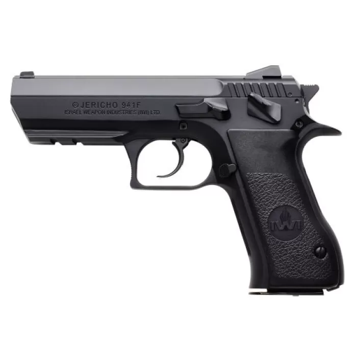 IWI Jericho 941 F9 Full Size 9mm Parabellum 10 Round Semi Auto Short Recoil Operated Pistol, Black - J941F910 IWI Jericho 941 F9 Full Size 9mm Parabellum 10 Round Semi Auto Short Recoil Operated Pistol, Black - J941F910