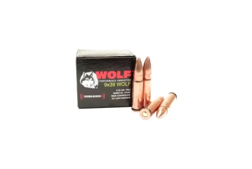 Performance 9x39mm Ammo - 9x39mm 278gr Full Metal Jacket 20/Box