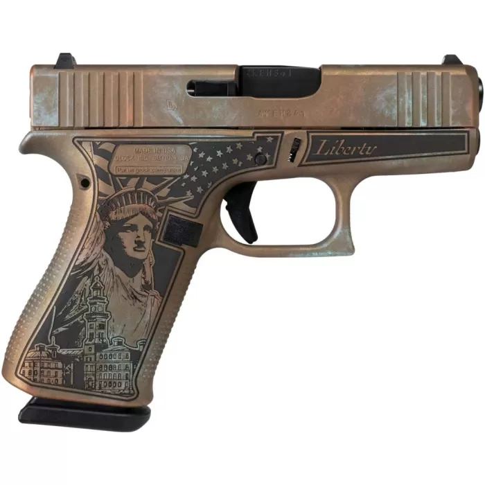 GLOCK 43X 9MM STATUE OF LIBERTY GLOCK 43X 9MM STATUE OF LIBERTY