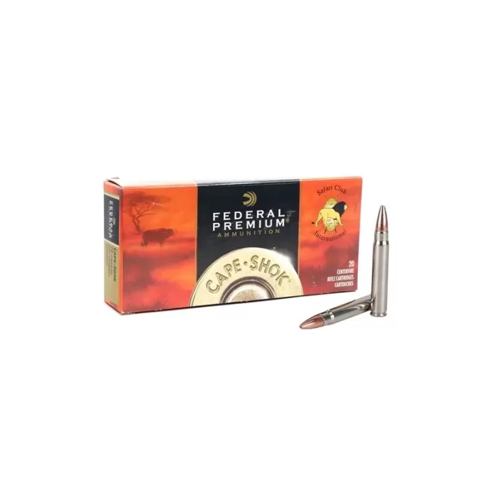 Federal Cape-Shok 370 Sako Magnum Barnes TSX 286gr, 20rd Box Federal Cape-Shok 370 Sako Magnum Barnes TSX 286gr, 20rd Box