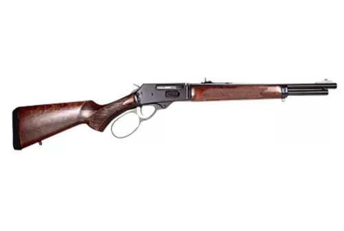 Rossi R95 Trapper 357 Magnum, 16.5" Barrel, Black Rec, Hardwood Walnut Furniture, 8rd