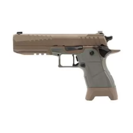 OA Defense 2311 9mm, 5" Barrel, High Desert Slide, Sage Grip, 17rd