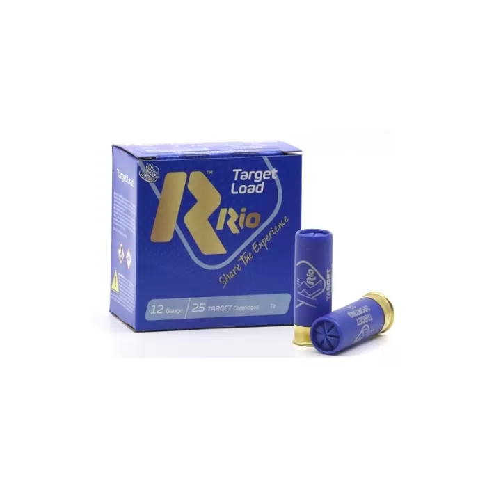 RIO Ammunition Target Load Sporting 12 ga 2 3/4in 3 dr 1 1/8 oz Size 8 1200 fps - 25/box, TLS328