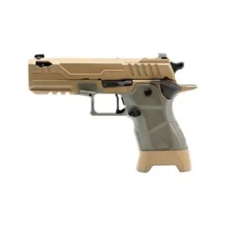 OA Defense 2311 Compact Pro Plus 9mm, 4.25" Ported Barrel, High Desert Frame, Sage Grip, Optic Ready, 17rd