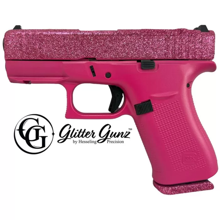 GLOCK 43X MOS 9MM CRUSH GLITTER GUNZ GLOCK 43X MOS 9MM CRUSH GLITTER GUNZ