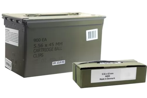 RIO 5.56 62GR FMJ M855 900 RD CAN
