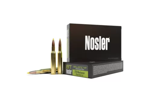 Nosler 270 Win 130 grain Ballistic Tip Hunting Rifle Ammo, 20/Box - 40062